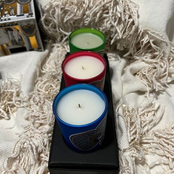 DIPTYQUE Legende Du Nord Holiday Candle Set of 3 70g Pine, Amber, Almond - Picture 12 of 12